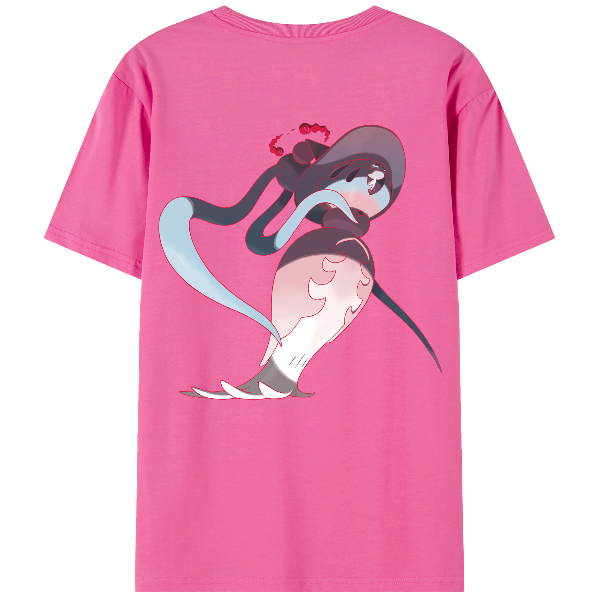 （画像用） ポケットモンスター Pokémon レディース半袖Tシャツ(バックプリント)